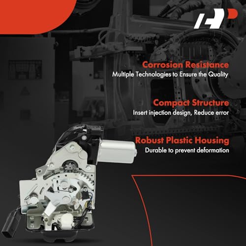 A-Premium قفل مشغل غطاء صندوق A-Premium متوافق مع سيارات فورد ولينكولن - إسكاب 2014-2016، إيدج 2014، MKX 2014-2015، MKC 2015-2016، MKT 2010-2019 - باب خلفي، استبدال# EA1Z7843150A - Image 3