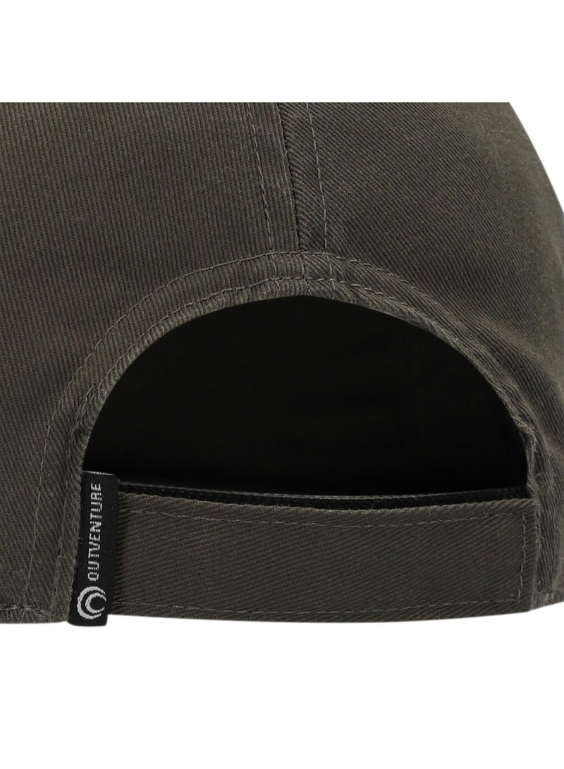 Outventure Olive Baseball Cap, Breathable Cotton, Durable Polyester, Stylish and Comfortable for Summer Days - Image 4