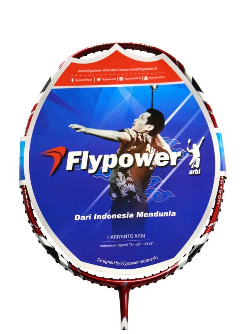 Flypower Tornado 800 Badminton Racket Head Heavy Power Smash Graphite Frame High Tension Professional - Image 4