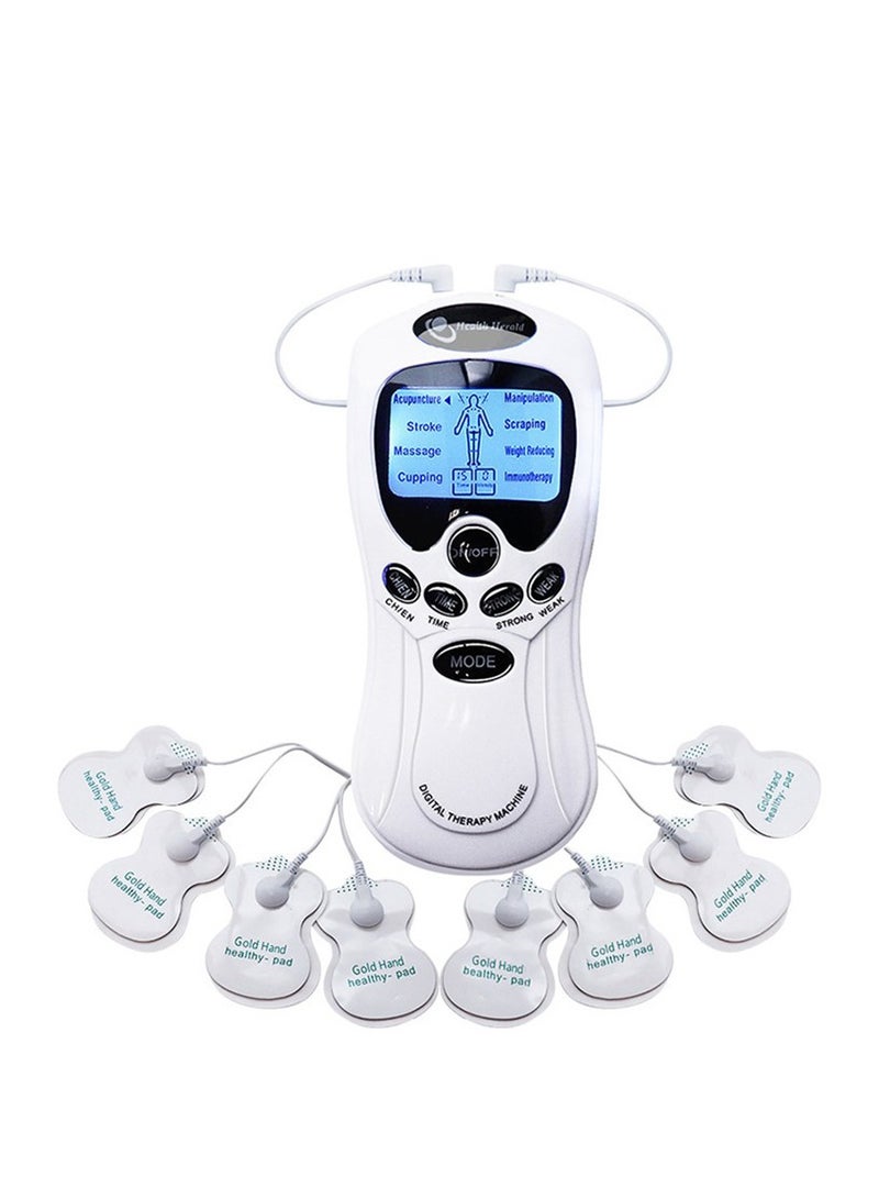 Dual Channel Tens Machine Therapy Device for Pain Management with 6 Massage Programs , 19 Modes Digital Electrical Full Body Massager For 2 Users, TENS Machine for Pain Relief, Muscle Stimulator Pain Fatigue Relief For women and Men - Image 1
