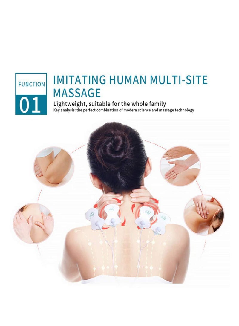 Dual Channel Tens Machine Therapy Device for Pain Management with 6 Massage Programs , 19 Modes Digital Electrical Full Body Massager For 2 Users, TENS Machine for Pain Relief, Muscle Stimulator Pain Fatigue Relief For women and Men - Image 4