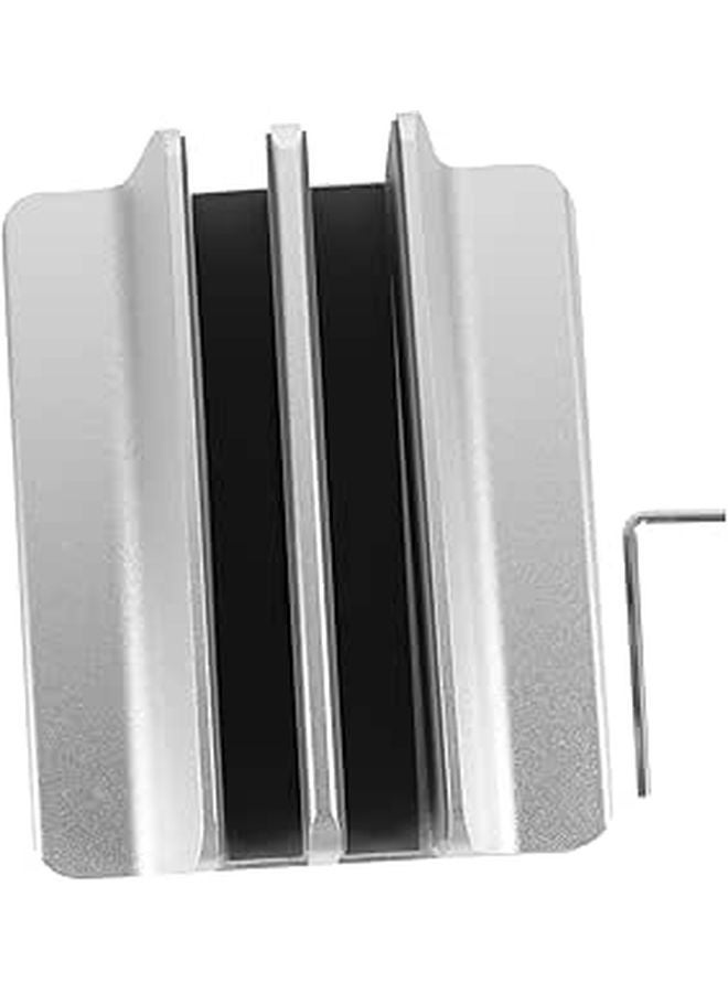 Vertical Aluminum Laptop Stand Portable Computer Riser Tablet Dock Non Slip - Image 1