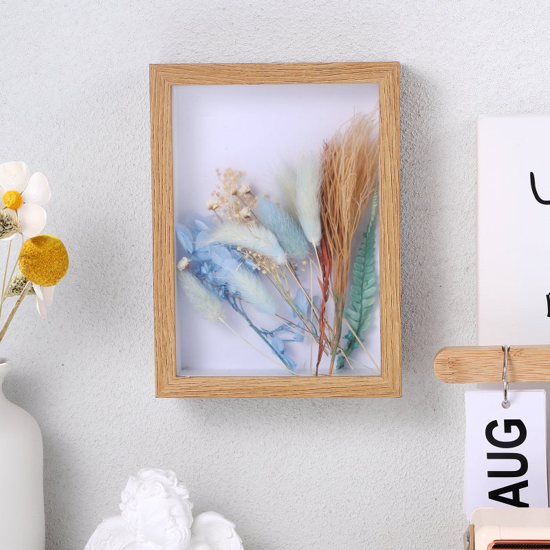 2pcs Dried Flower Display Case Hollow Out Flower Frame Picture Frame Flowers Mounting Box - Image 2