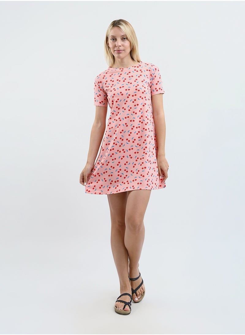 Mesery Sleepshirt Cotton Short Sleeves - Printed  - Image 1