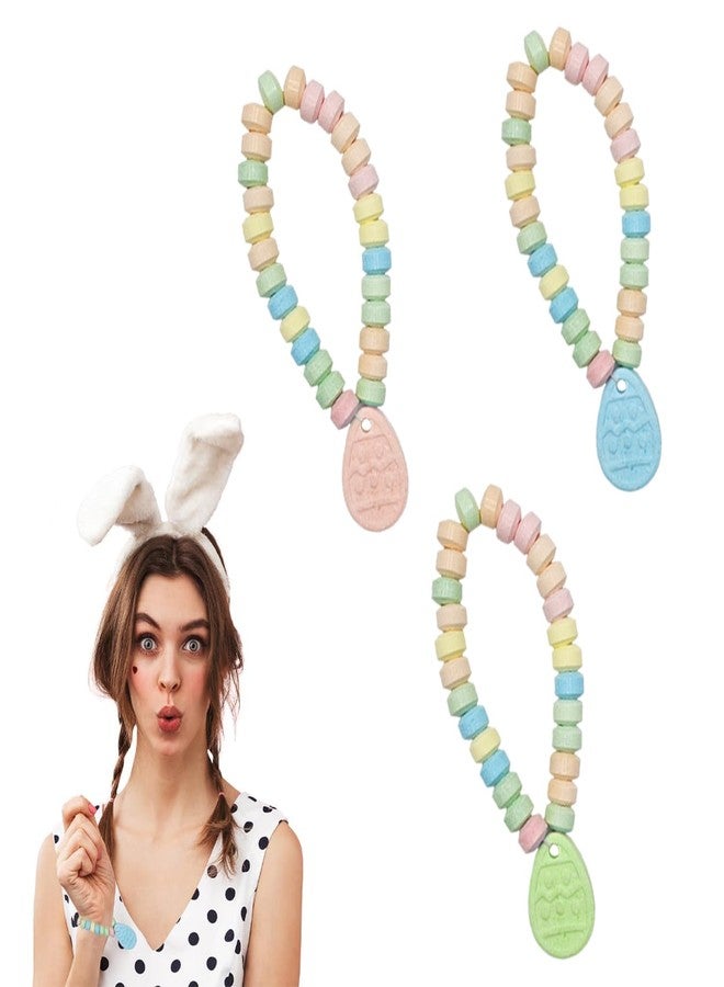 Fruidles Easter Egg Candy Bracelet, Multicolor Fruit-Flavored Chewables for Party Favors (12-Pack) - Image 4