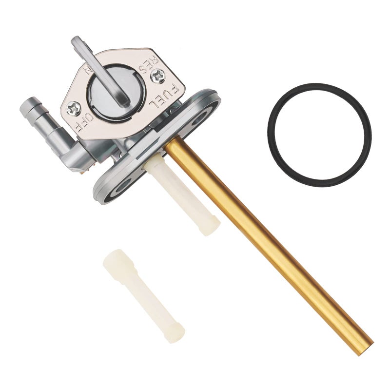 AHL Gas Tank Fuel Petcock Shut Off Valve Switch compatible with KAWASAKI KLR650 KLR650 KLR 650 1987 1988 1989 19902018510231390 510231148 510230003 510230715