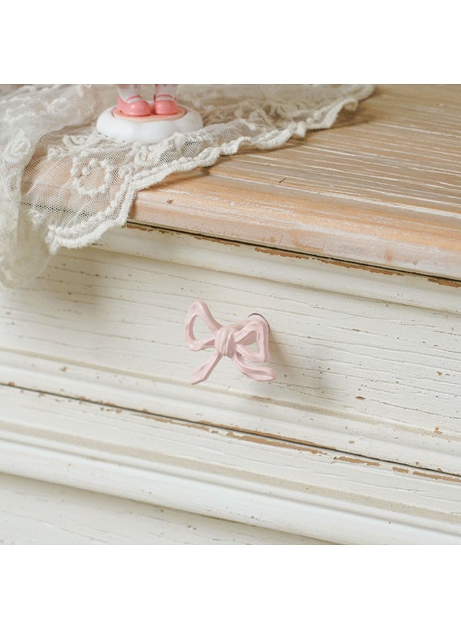 مقبضان لخزانة الملابس على الطراز الفرنسي باللون الوردي، قوي ومقاوم للصدأ، مناسب لخزائن الملابس والأدراج وما إلى ذلك. - Image 5