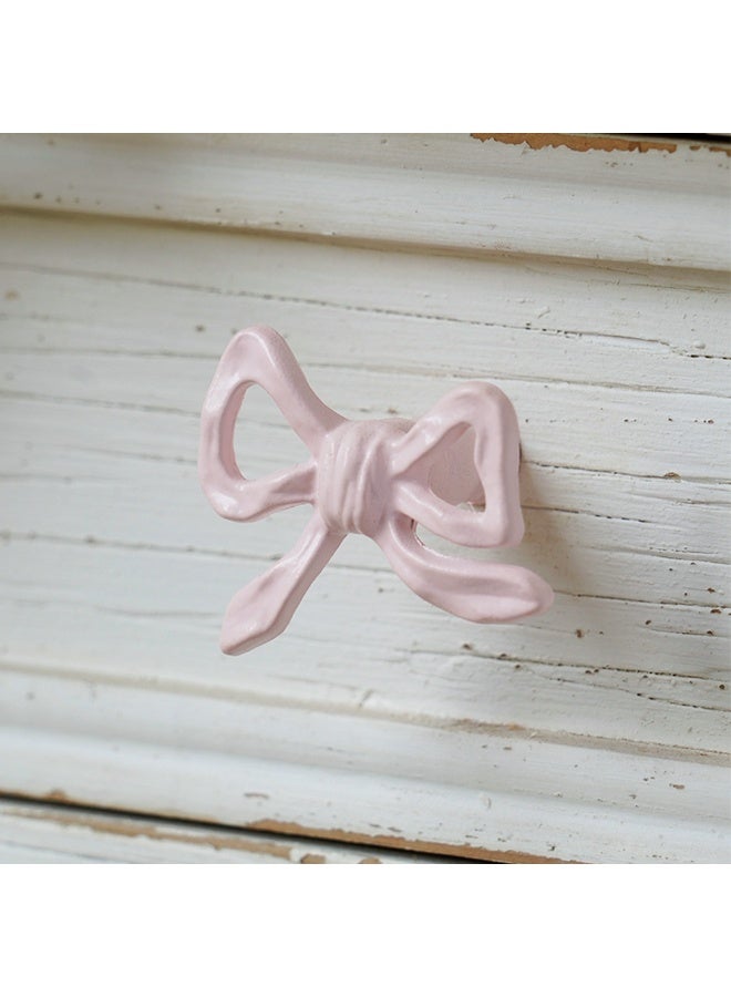 مقبضان لخزانة الملابس على الطراز الفرنسي باللون الوردي، قوي ومقاوم للصدأ، مناسب لخزائن الملابس والأدراج وما إلى ذلك. - Image 4