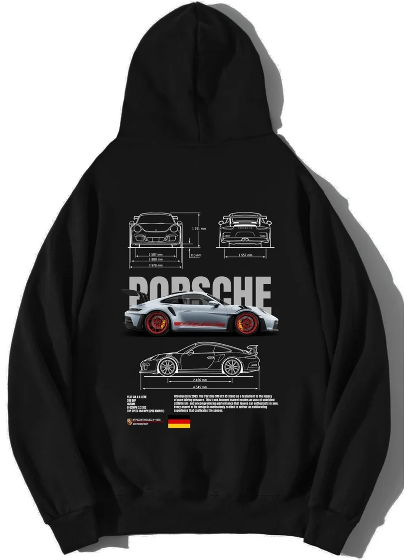 بي ار زد كولكشن Oversize 911 Gt3 Rs Hoodie