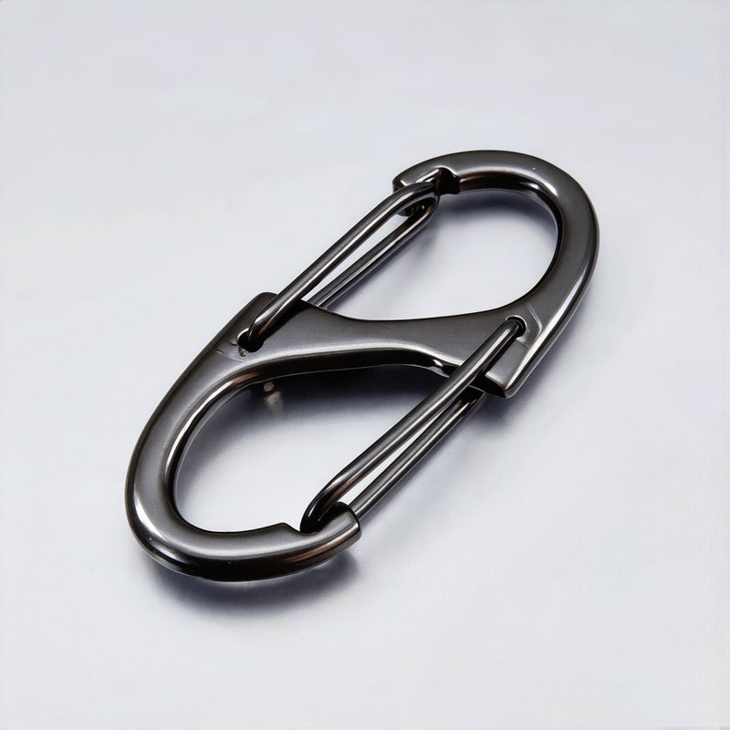 Universal 8 Shape S Key Hook Two Size Options Compatible For All Standard Key Rings Bag Loops - Image 1