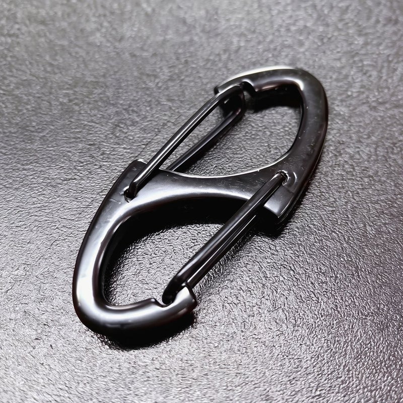 Universal 8 Shape S Key Hook Two Size Options Compatible For All Standard Key Rings Bag Loops - Image 2