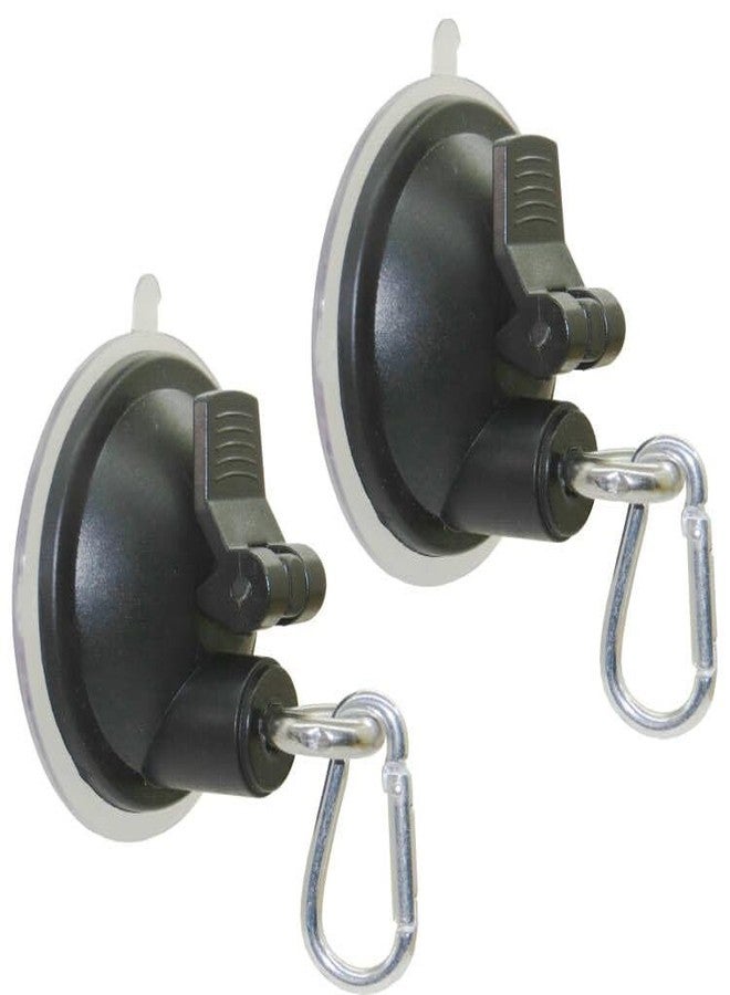 AUXPhome 2Pack Suction Cup Hooks Cleat for Pet Dog & Cat Bathtub, Shower & Bathing Tether, Pet Grooming Loop, Dog Grooming Tub Leash - No Leash - Image 1