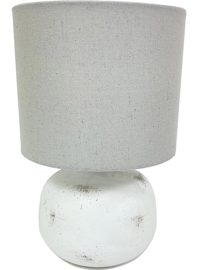 Ceramic Table Lamp Asymmetric Design E27 / 60 Watts Bedroom Living Room Home Office Desk Nightstand Table Lamp
