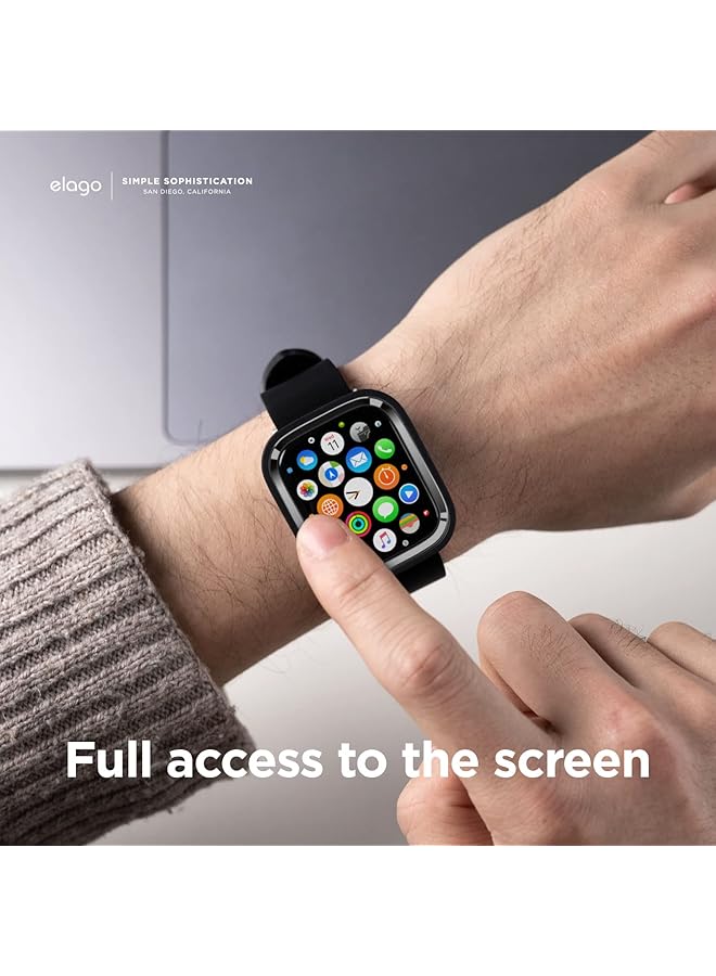 Elago Duo Case Compatible With Watch 7 Se 6 5 4 Compatible With Iwatch 45Mm 44Mm 41Mm 40Mm Full Protection Hard Pc + Tpu Material Full Access To Screen Two Pcs Included. Strap Not Included - Image 5