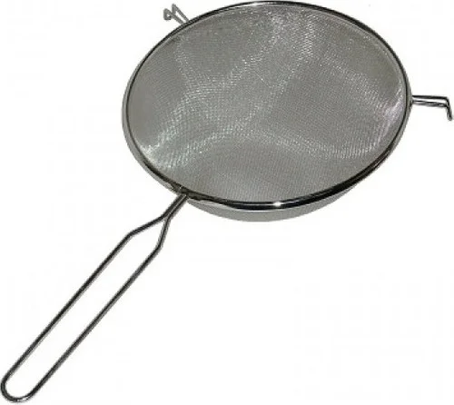 5DM Metal Handle Tinned Flour - Milk - Sugar - Legumes Strainer 22 cm