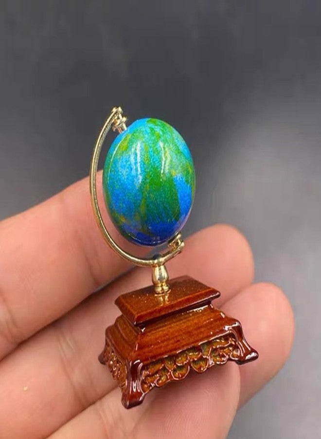 RillyRellow Miniature Globe, Dollhouse 1:12 Scale Globe, Tiny Terrestrial Globe Model, for Mini Dollhouse Decorating, Furniture DIY Decortion - Image 4