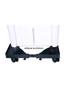 NITYA SALES Nitya Sales Universal Heavy Duty Adjustable Top Load End Front Load Washing Machine StandTrolley with Twin Castor Wheels and Stoppers  - Image 4