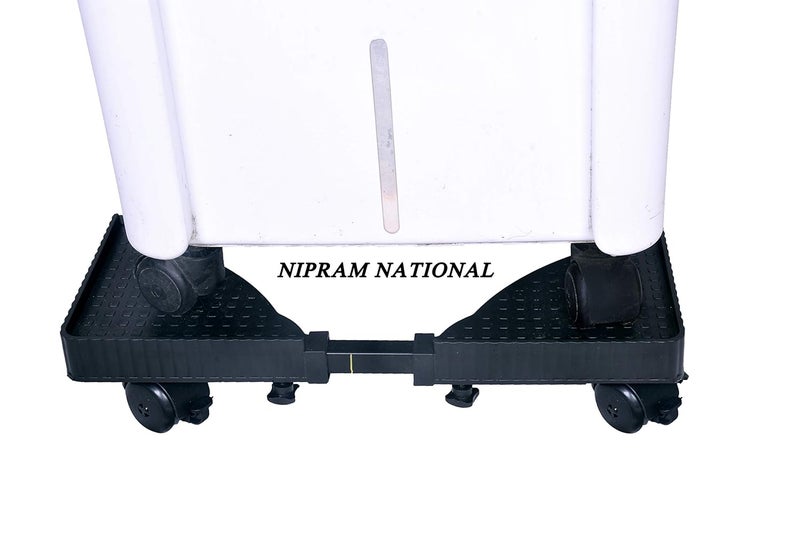 Nitya Sales Universal Heavy Duty Adjustable Top Load End Front Load Washing Machine StandTrolley with Twin Castor Wheels and Stoppers - Image 4