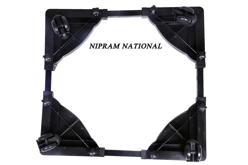 Nitya Sales Universal Heavy Duty Adjustable Top Load End Front Load Washing Machine StandTrolley with Twin Castor Wheels and Stoppers - Image 5