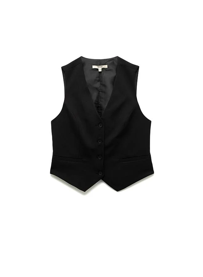 Koton  V-Neck Vest for Women | Best Price UAE