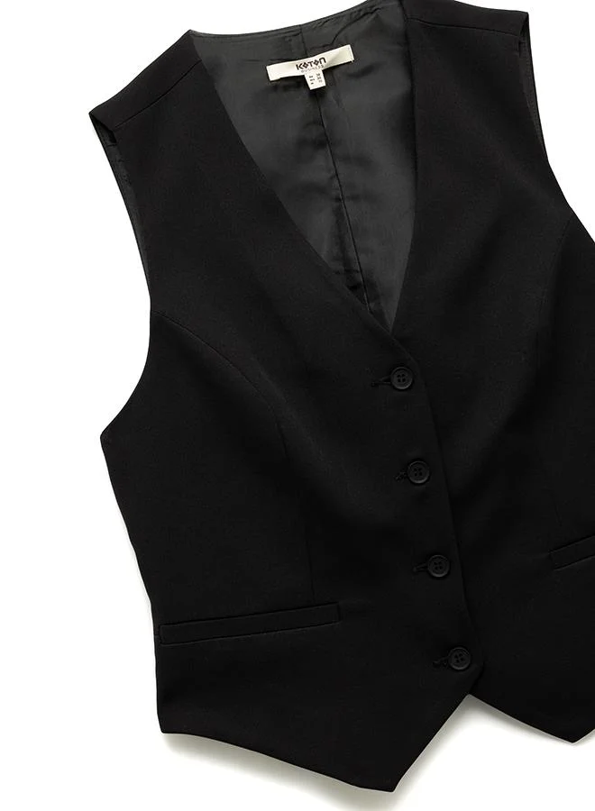 Koton  V-Neck Vest for Women | Best Price UAE