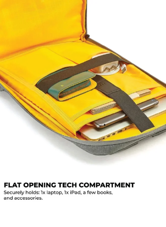 Mokobara Seize the Grey 2.0 The Transit Backpack 30L Premium Polyester 15.6" Unisex Multipurpose Laptop Backpack (Seize The Gray)  | Best Price UAE