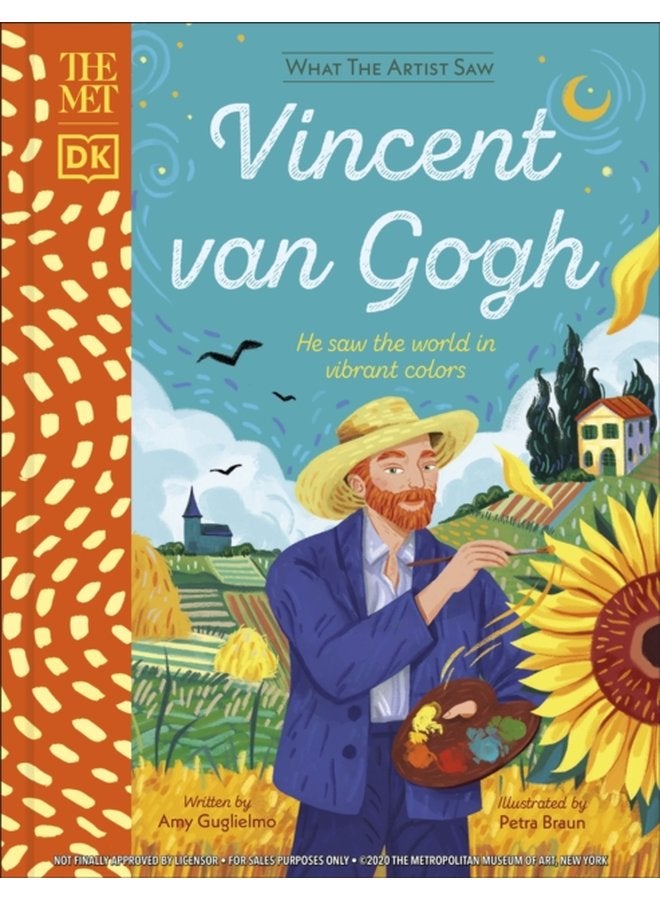 The Met Vincent van Gogh He Saw the World in Vibrant Colours - Hardback