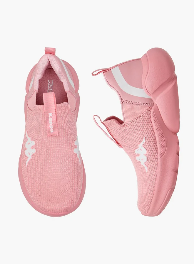 كابا Logo Applique Slip-On Sports Shoes with Pull Tab