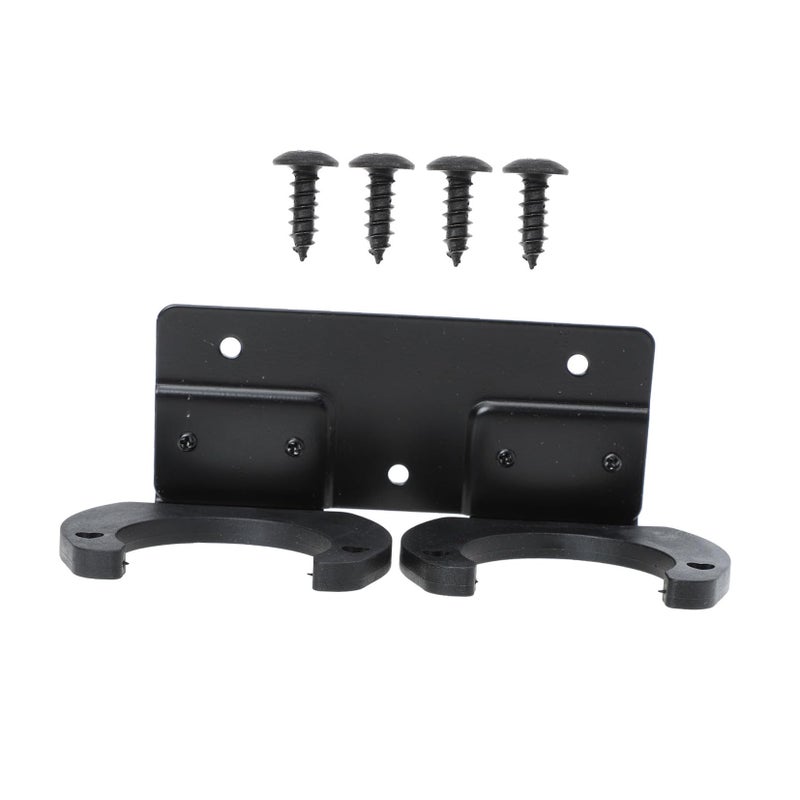 Dual Slot Iron Microphone Wall Mount Holder Anti Slip Support For KTV Stage Performance - Image 2