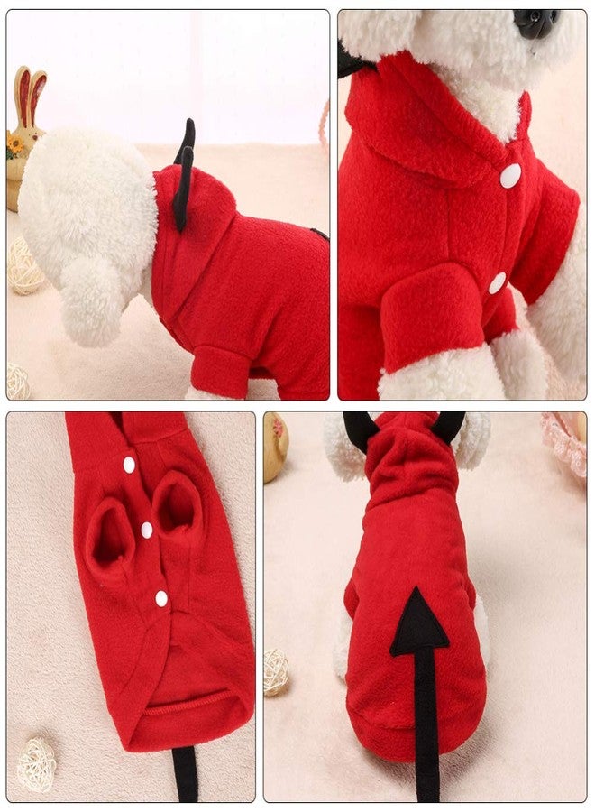 balacoo Pet Devil Transformation Outfit - Three-Dimensional Dog Costume with Horns and Tail for Halloween Perfect for Outdoor Activities and Special Occasions - Image 4