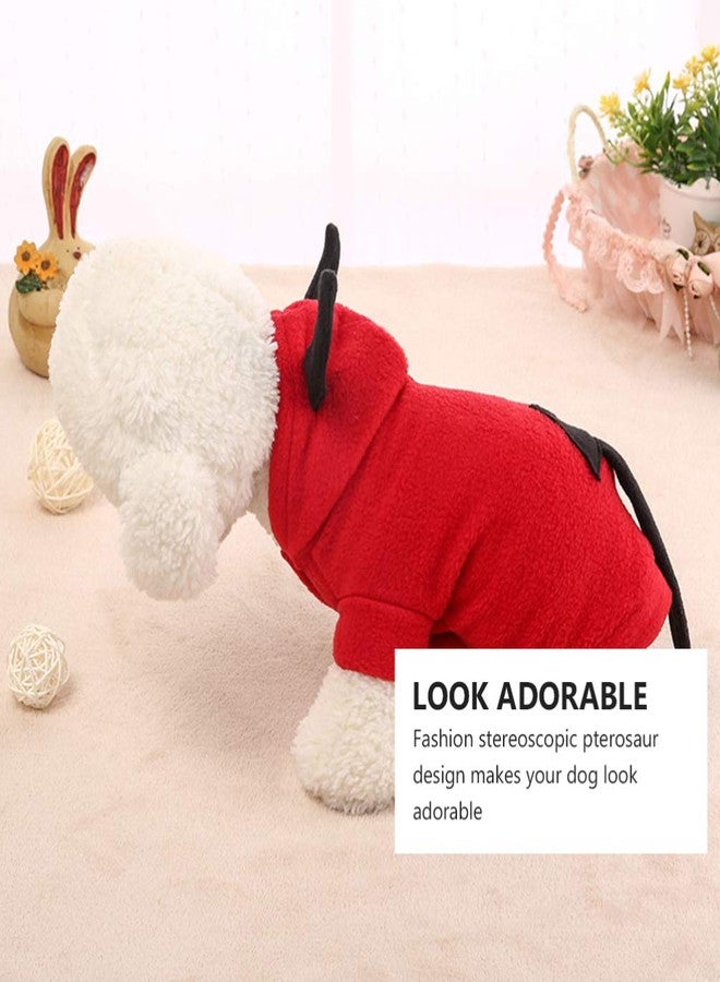 balacoo Pet Devil Transformation Outfit - Three-Dimensional Dog Costume with Horns and Tail for Halloween Perfect for Outdoor Activities and Special Occasions - Image 3