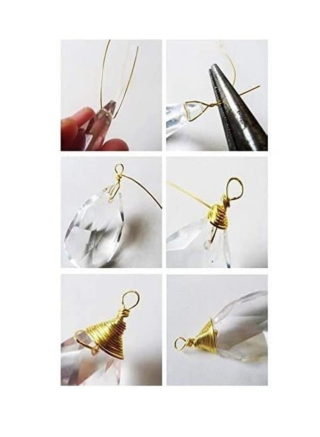 DEZIINE�1Pcs Crafts 0.4MM Copper Wire Craft Beads Rope Beading Wire for Bracelet Necklace Jewelry DIY Accessories(6M) (COPPER) - Image 2