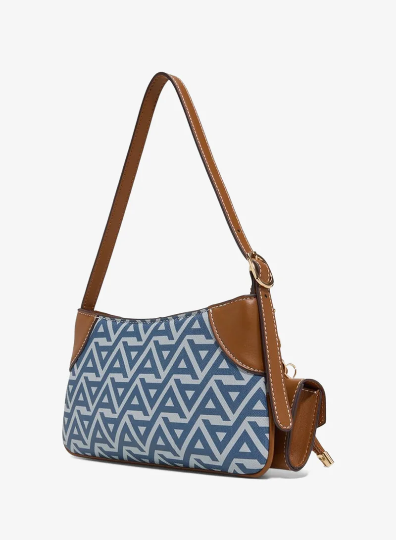 ALDO Kelia Monogram Patterned Shoulder Bag