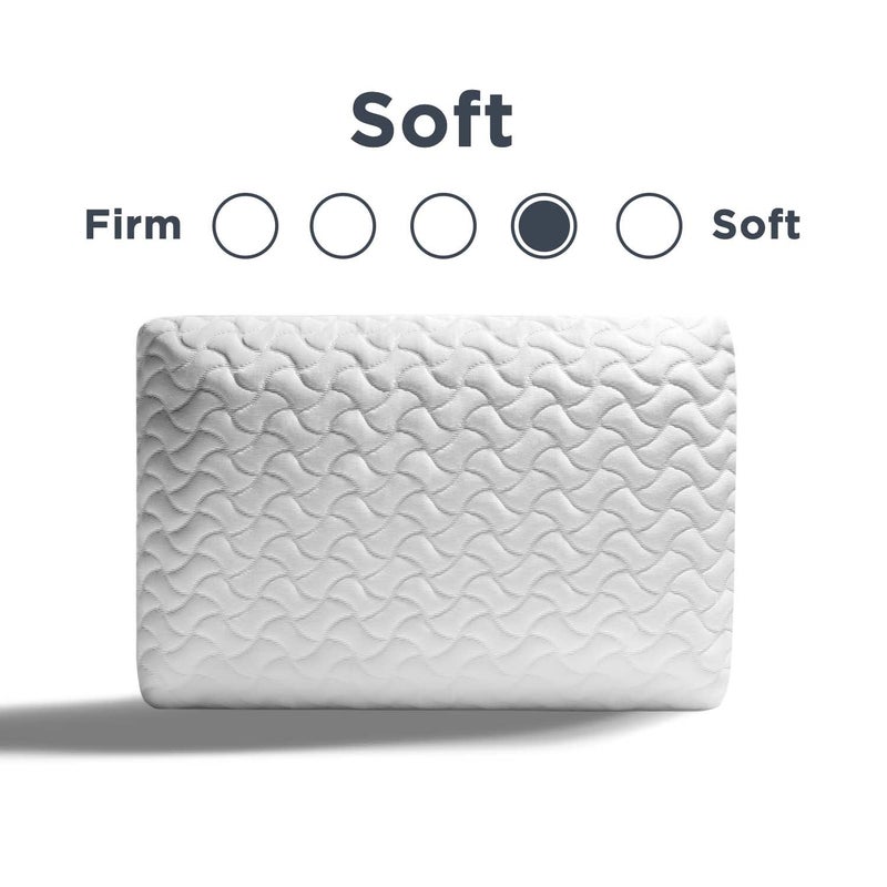 Tempur-Pedic وسادة تيمبور-بيديك تيمبور-كلاود للنوم، قياسية، بيضاء - Image 2