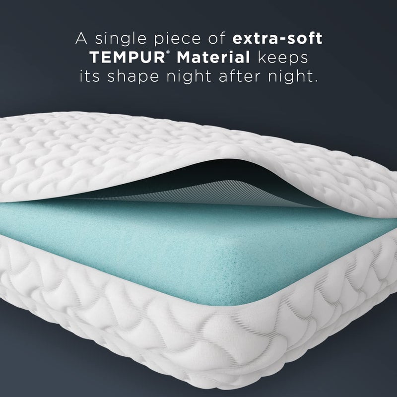 Tempur-Pedic وسادة تيمبور-بيديك تيمبور-كلاود للنوم، قياسية، بيضاء - Image 4