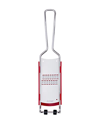 Triangle Julienne Grater with Removable Catcher - Ultra-Sharp Stainless Steel for Easy, Mess-Free Grating - Dishwasher Safe - Image 1