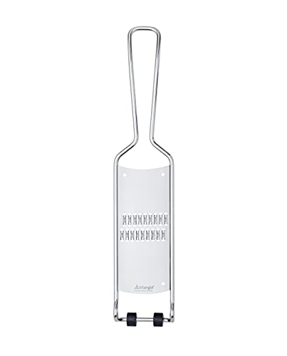 Triangle Julienne Grater with Removable Catcher - Ultra-Sharp Stainless Steel for Easy, Mess-Free Grating - Dishwasher Safe - Image 2
