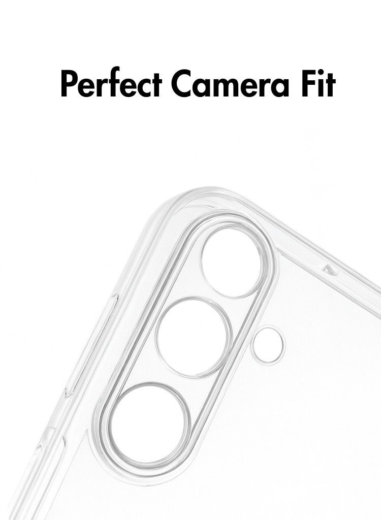 3 in 1 Pack for Samsung Galaxy A17-5G, 2 PC Screen Protector with Ultra Clear Shockproof Case. Edge-to-Edge Screen Protector, 360 Degree Protection, Back Cover & Screen Protector for Samsung Galaxy A17 5G - Image 3