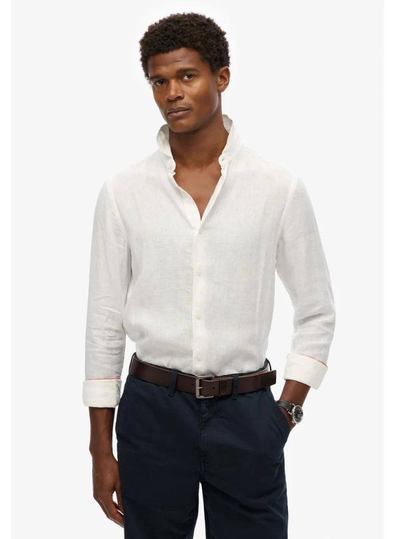 Superdry Vacation L/S Linen Shirt