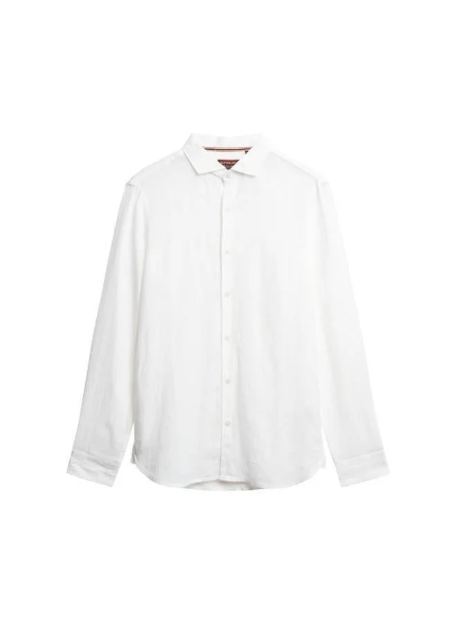 Superdry  Vacation L/S Linen Shirt for Men | Best Price UAE