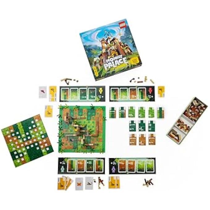Dotted Games  Monkey Palace A Lego Board Game  Build your way to victory stone by stone Great family game to build ages 10 24 players - Image 4