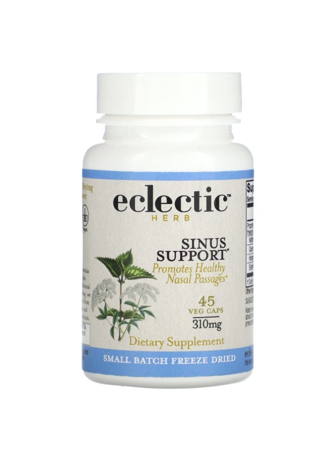 Eclectic Herb Eclectic Herb, Sinus Support, 310 mg, 45 Veg Caps  - Image 1