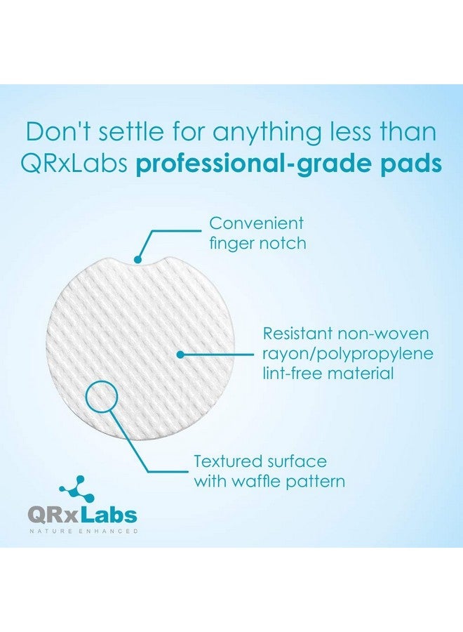 كيو آر إكس لابس مناديل تونر لتنقية المسام مع حمض الساليسيليك والنياسيناميد في محلول بندق الساحرة - مع فيتامينات B5 وC وE والبابونج والشاي الأخضر - تساعد على تقليل وتحسين مظهر المسام الواسعة - Image 3