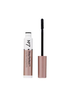 No7 Stay Perfect Mascara - Smudge-Free Mascara with Straight Brush Applicator for Long-Lasting Volume Up to 24 Hours - Rain-Proof, Tear-Proof Mascara (7ml)  - Image 2
