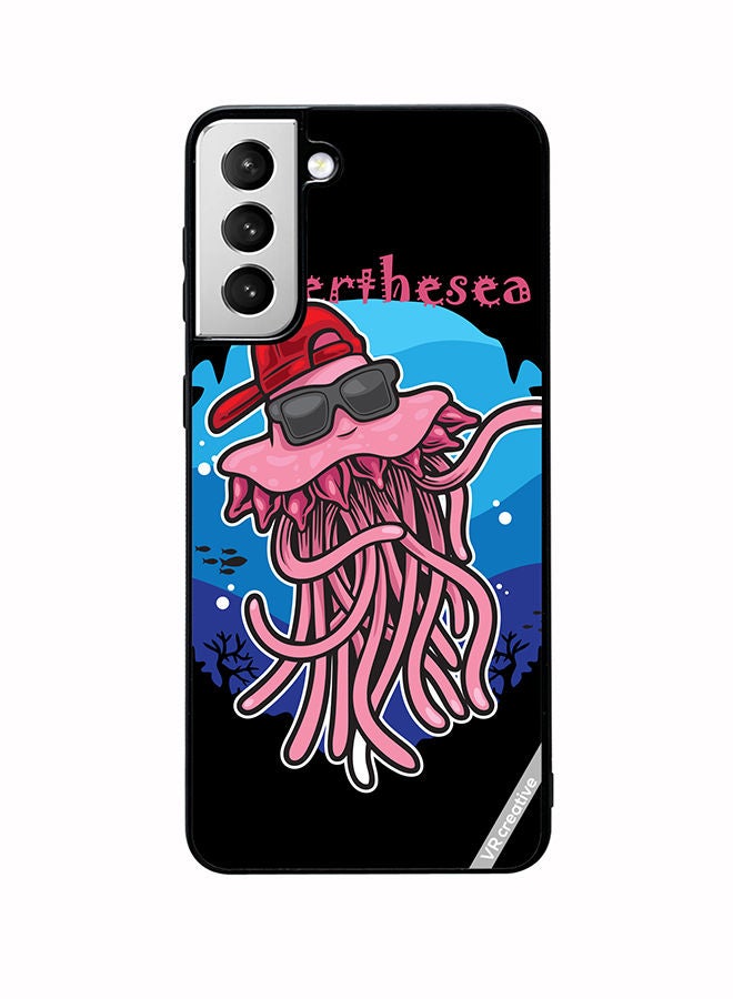 VR CREATIVE Protective Case Cover For Samsung Galaxy S22 Plus 5G Under The Sea Design Multicolour - Image 1