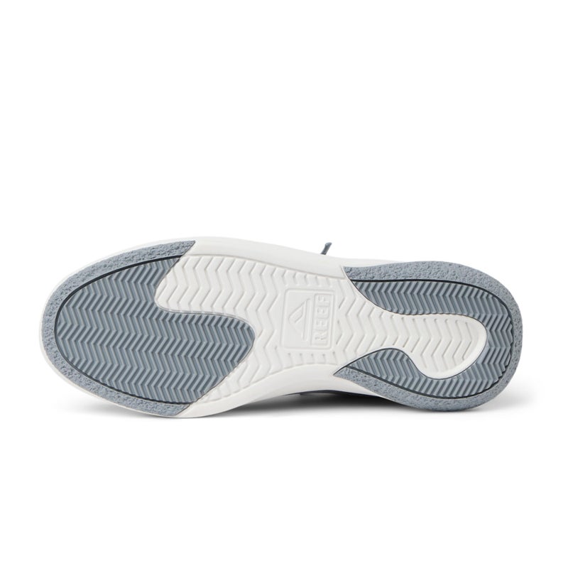 REEF Men's Shoreline Del Mar Shoe, Breathable Knit Upper, Lightweight & Flexible, Cushion Footbed, Elastic Laces, Heather Grey, 8 - Image 5