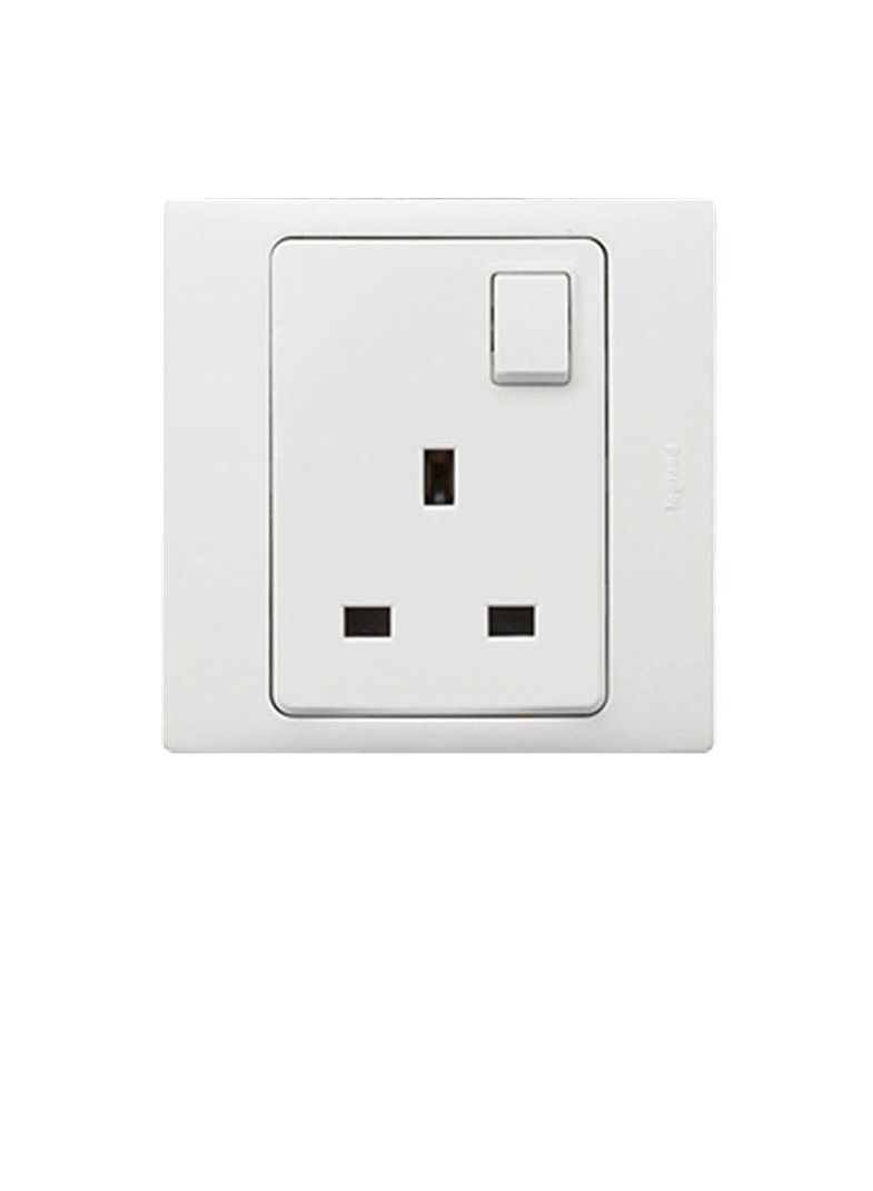 ليجراند ماليا وايت سويتش أوتليت - 1 عصابة ، 13 أمبير 250 فولت - 281111 - Image 2