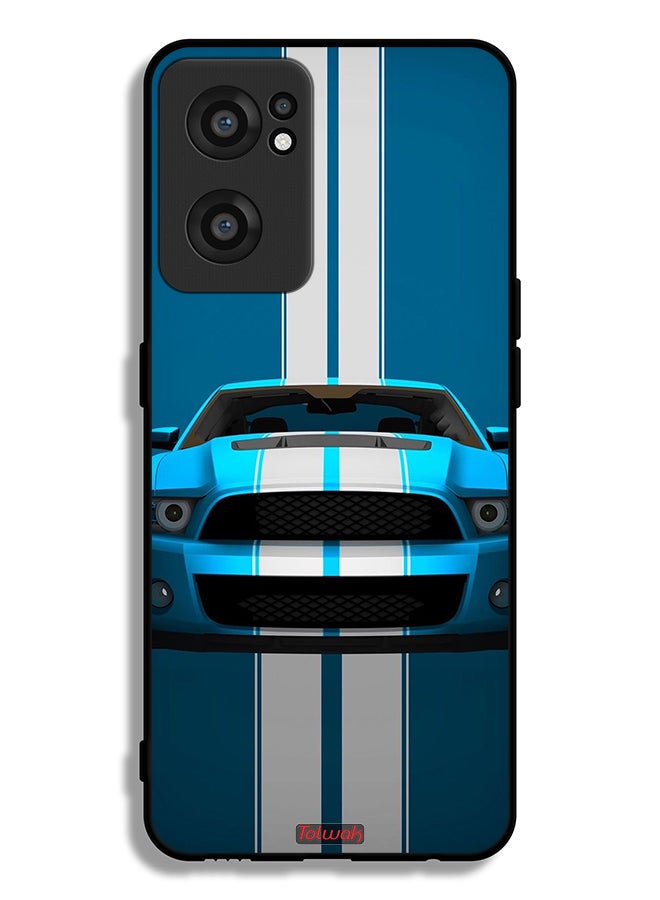 Tolwak OnePlus Nord CE 2 5G Protective Case Cover Car Abstract Art - Image 2