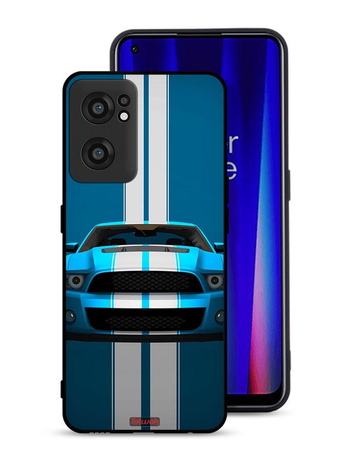 Tolwak OnePlus Nord CE 2 5G Protective Case Cover Car Abstract Art - Image 1