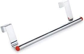 ImegaZTowel Holder for Kitchen Towel Bar for Wash Basin Best for Kitchen Counter Cabinet Door 9 Inch Steel Rod Suitable for Small Size Towels - Image 1